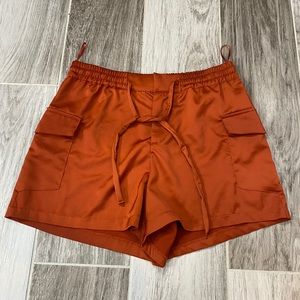 ZARA Satin shorts